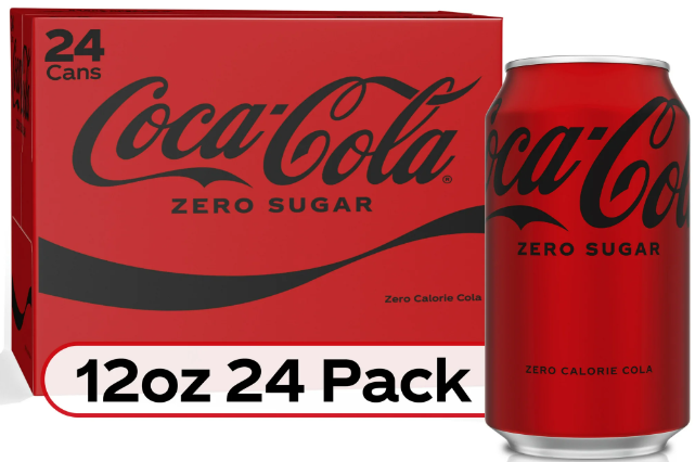 ZERO COKE 12 FL OZ (24 CAN)