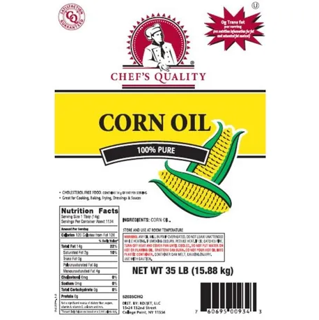 Corn Oil - Chef's Quality